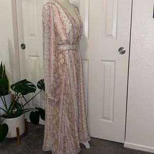Lucy Paris snakeskin dress